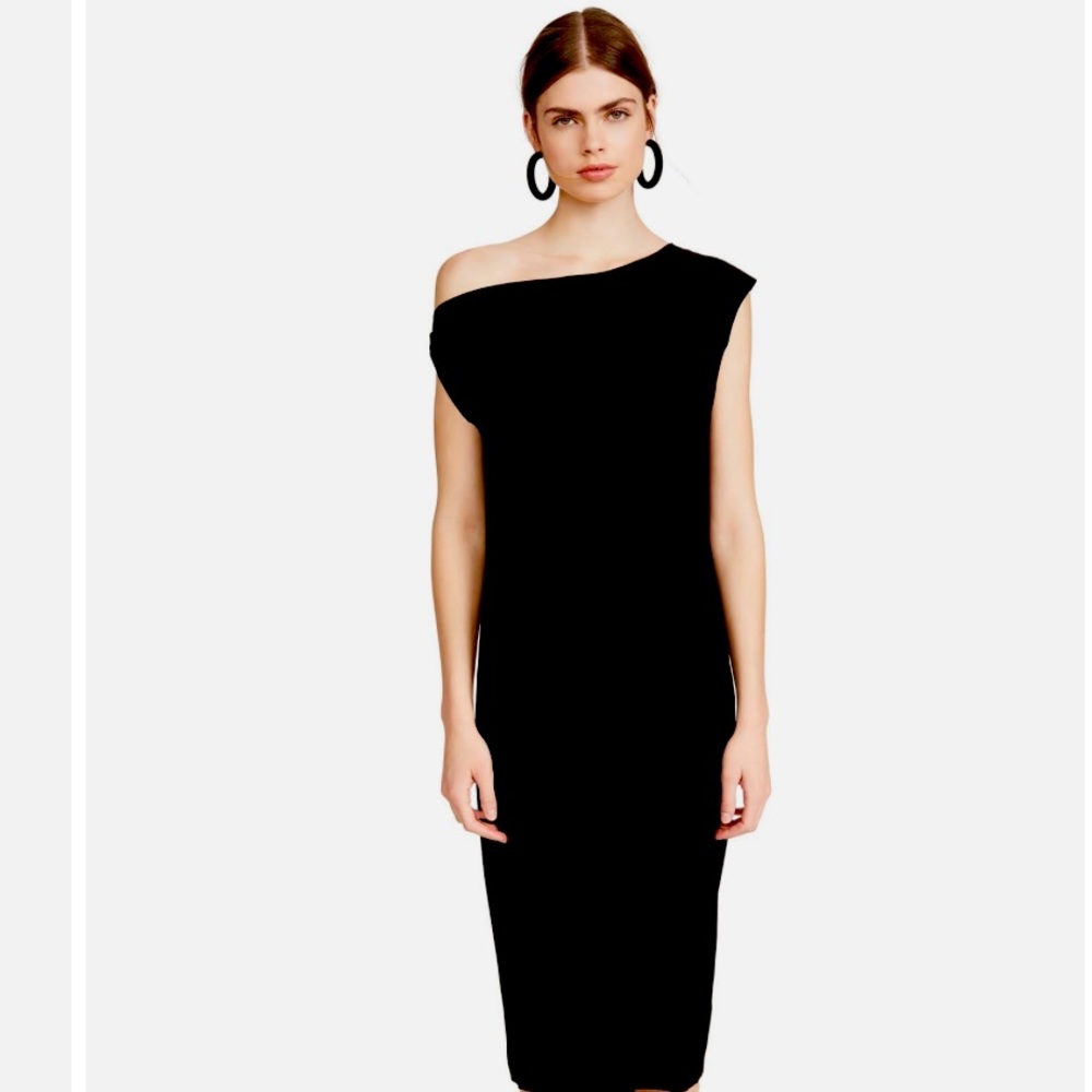 Norma Kamala drop shoulder dress M. Color midnight. Brand new. Never worn!